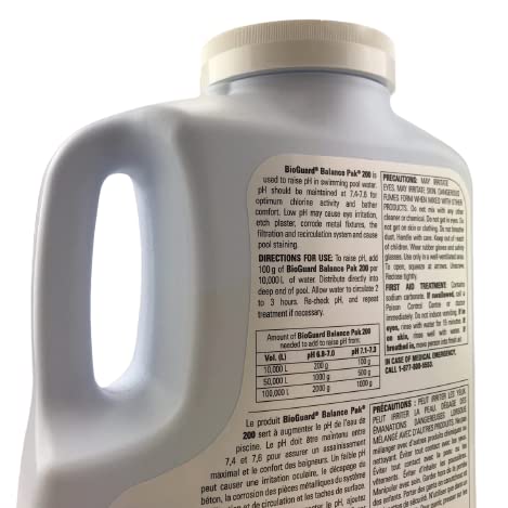 BioGuard Balance Pak 200 (3.25kg) to Raise pH (SKU 4523)