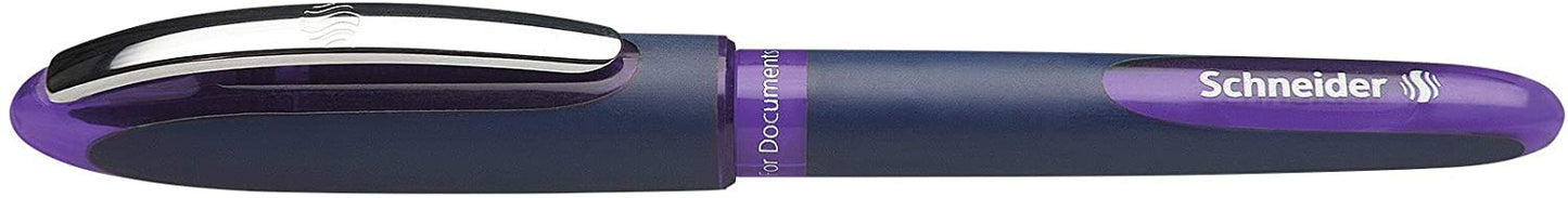 Schneider Pen, One Business, 0.6 mm, Pack of 10, Violet (183008)
