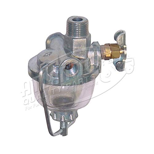 Complete Tractor New 1603-3402 Sediment Bowl Assembly Compatible with/Replacement for Allis Chalmers Tractor D10 Others-70239167