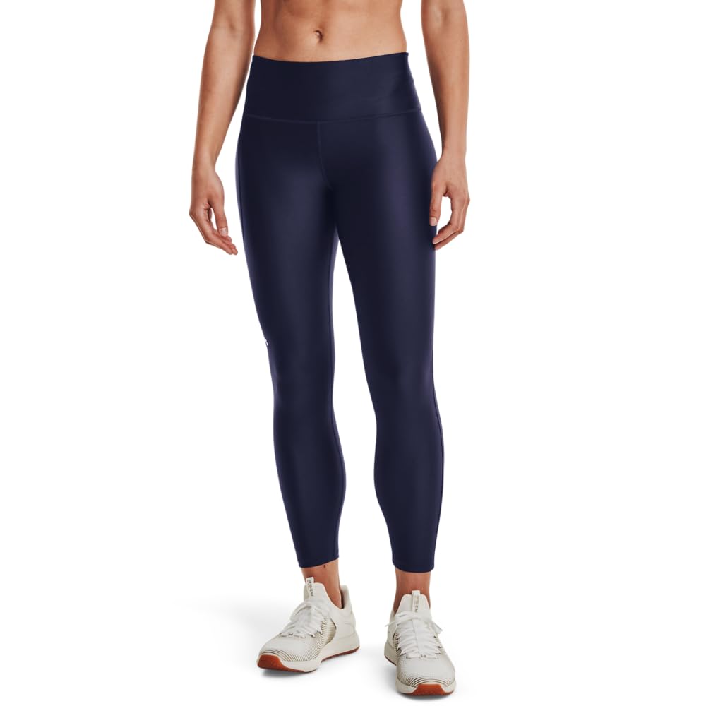 Under Armour Women's HeatGear High No-Slip Waistband Ankle Leggings