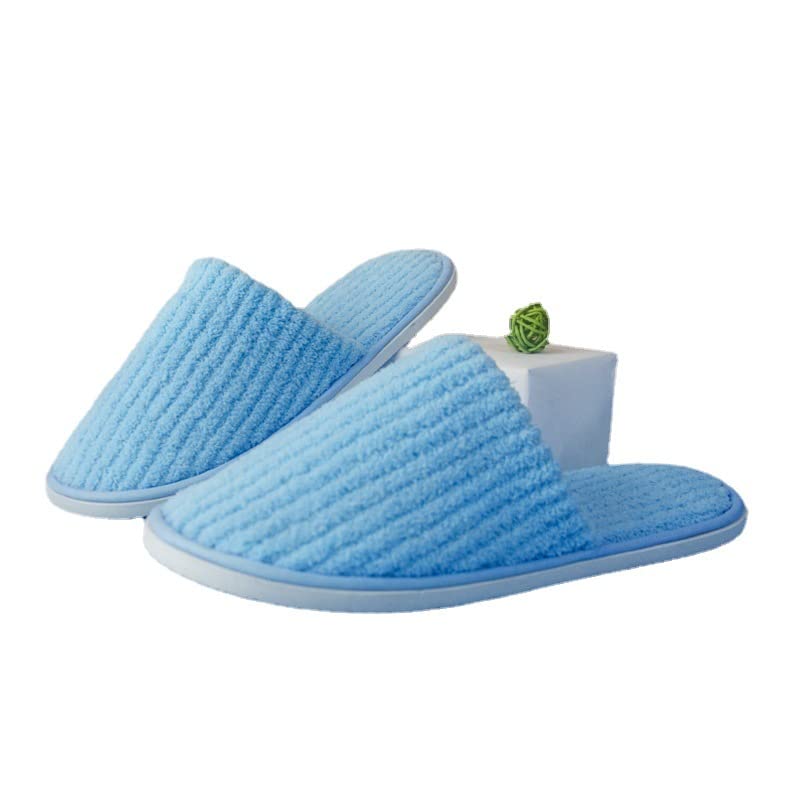 12 Pairs Disposable Slippers, Washable Disposable Home Slippers Spa Hotel Slippers Reusable Home Slippers for Family Spa Guests Hotels(6 color)