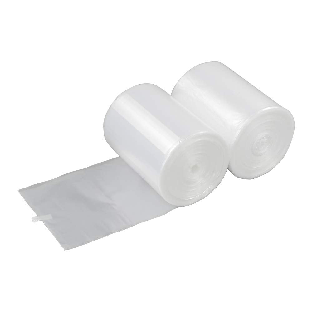 Yarebest 13 Gallon Kitchen Garbage Bag, Clear Trash Bags, 180 Bags/2 Rolls