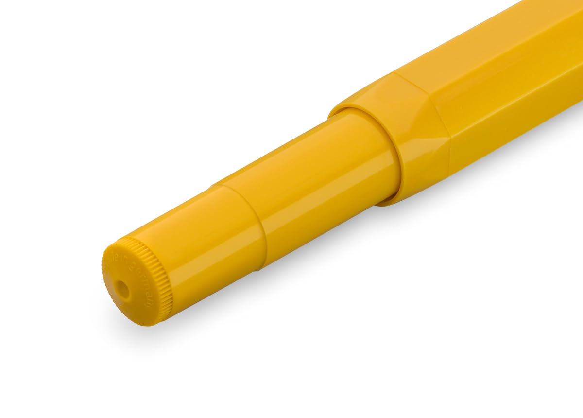 Kaweco COLLECTION Fountain Pen Honey, Fine Nib Sport Octagonal Clip Gold