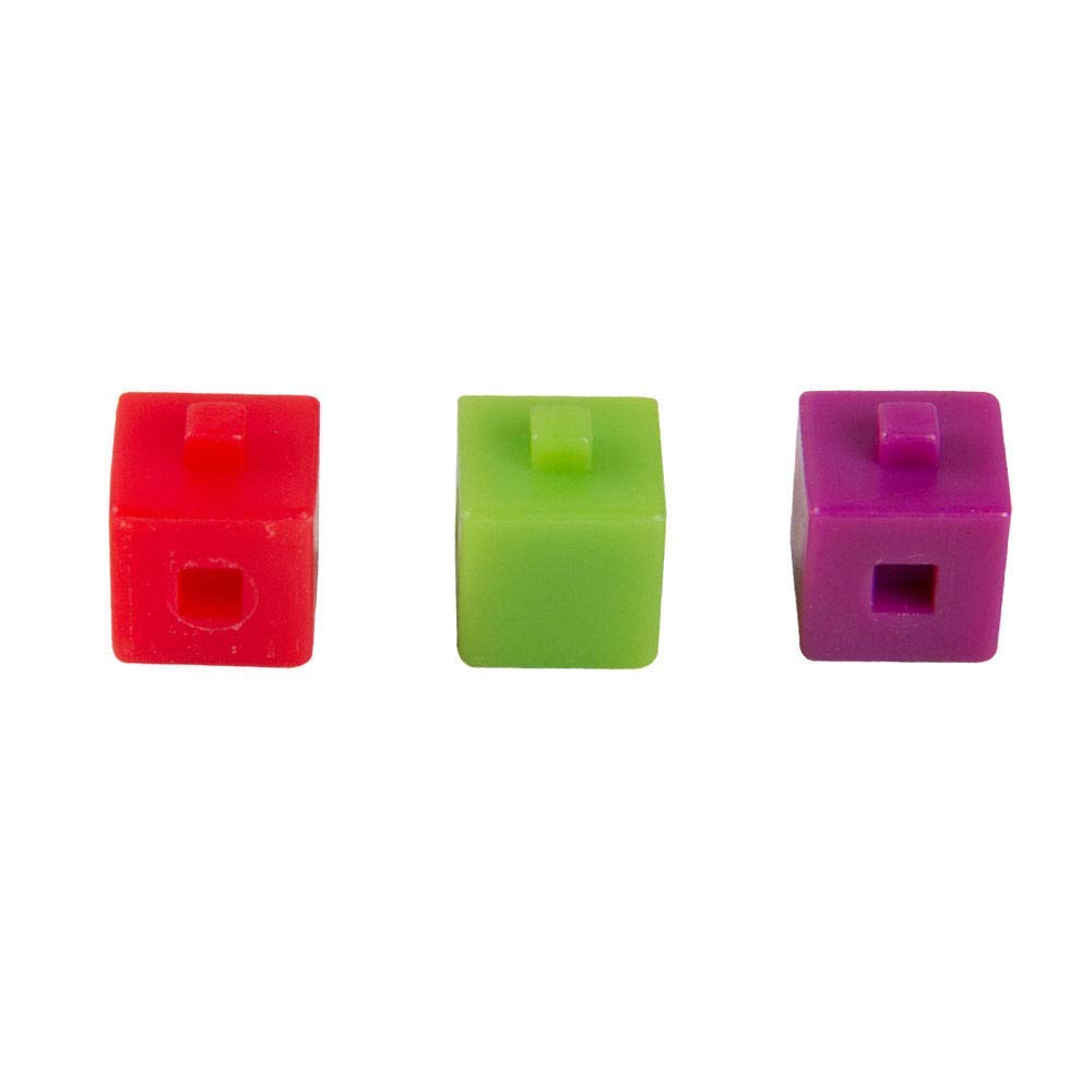 Hand2mind Interlocking Centimeter Unit Cubes for Early Math, Connecting Cubes for Kids, Math Manipulatives, Counting for Preschool Classroom Supplies (Set of 500)