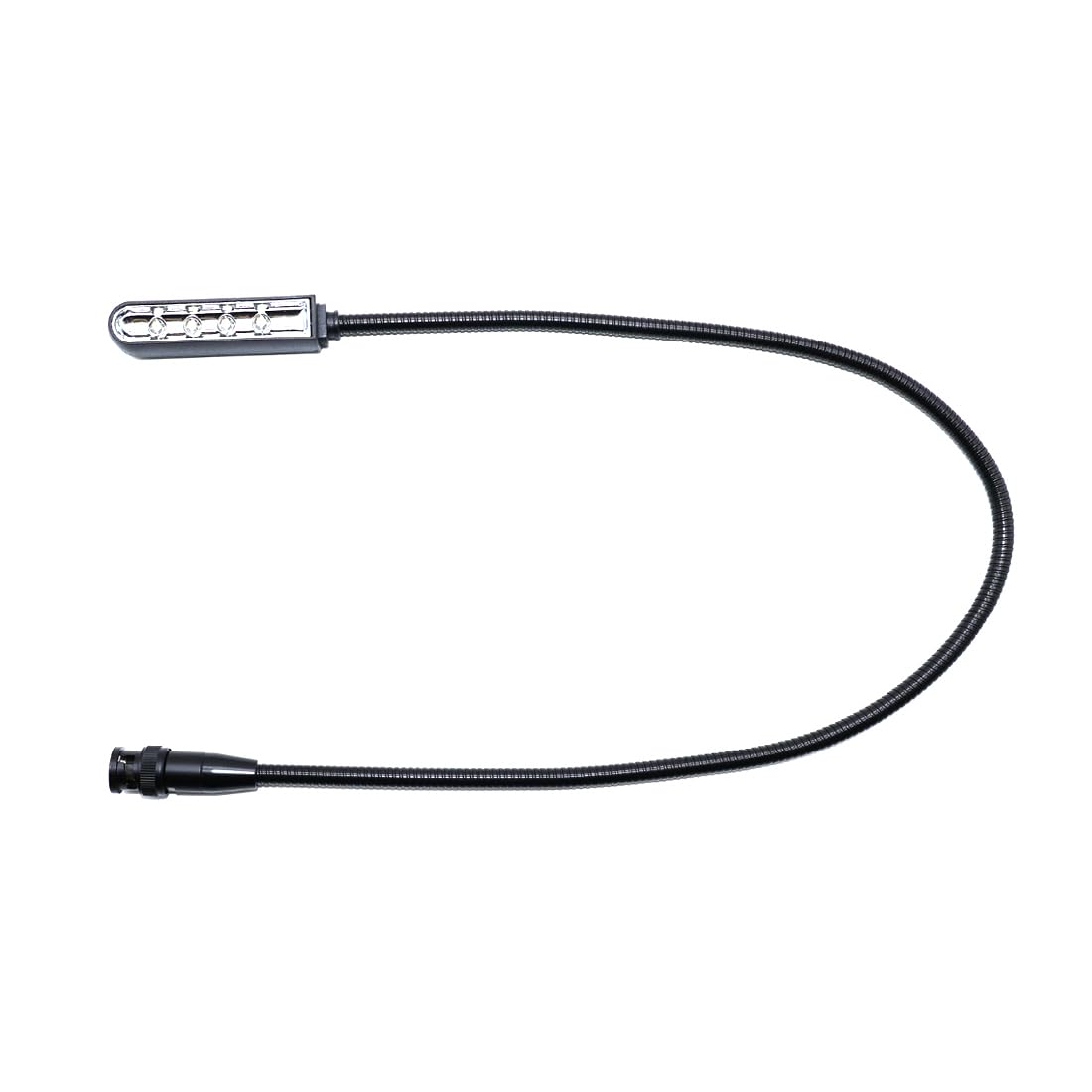 PALPEAL Flexible LED Gooseneck Light for DJ Mixer,BNC Port,22 inch Mixer Gooseneck Lamp,White Light,12V