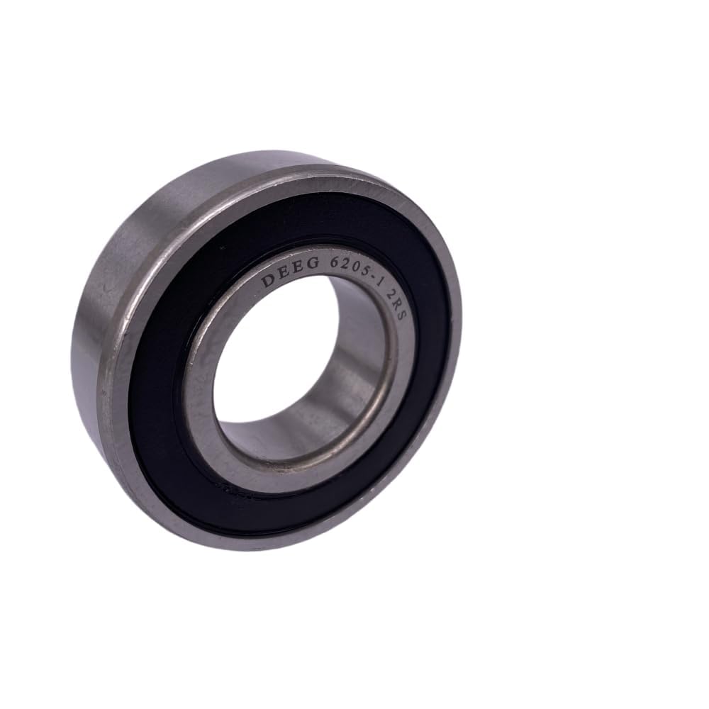 DEEG 10 PCS 6205-1-2RS Spindle Bearing 1 inch bore 6205-16-2RS 1" x52x15mm Bearing for Kubota 70060-00129 7006000129, 08101-06205 0810106205