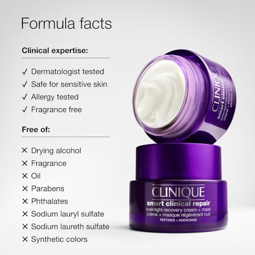 Clinique Smart Clinical Repair Overnight Recovery Cream + Mask