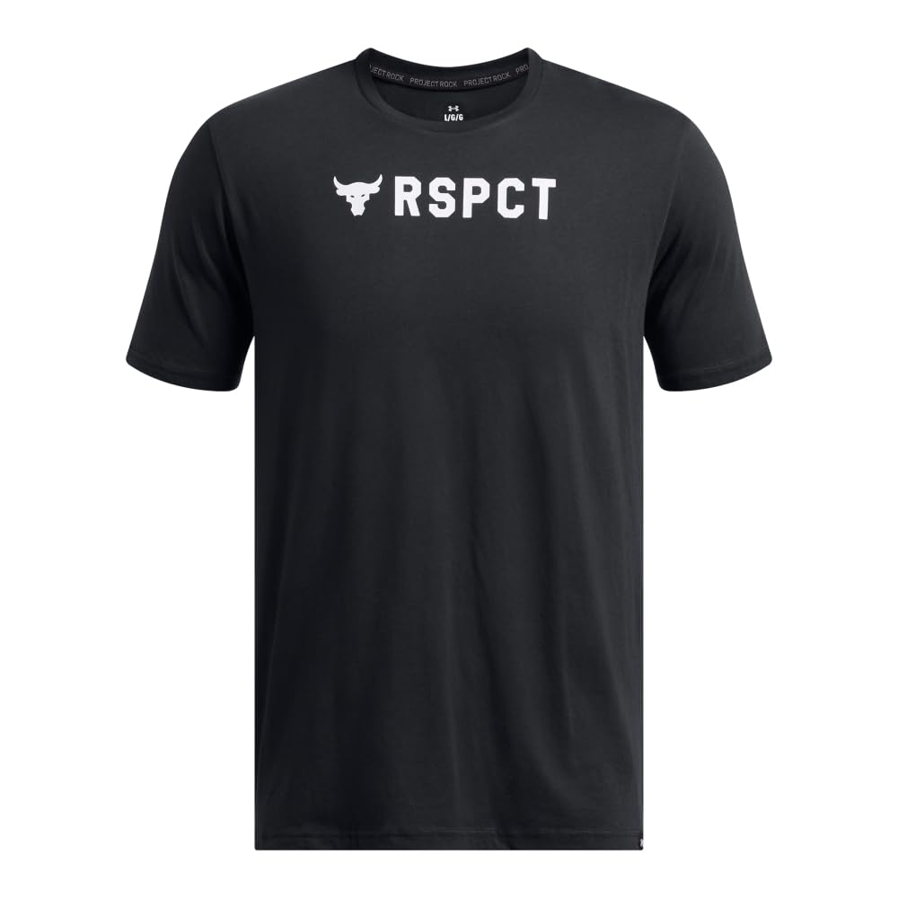 Under Armour Men's Project Rock Respect Short Sleeve T Shirt