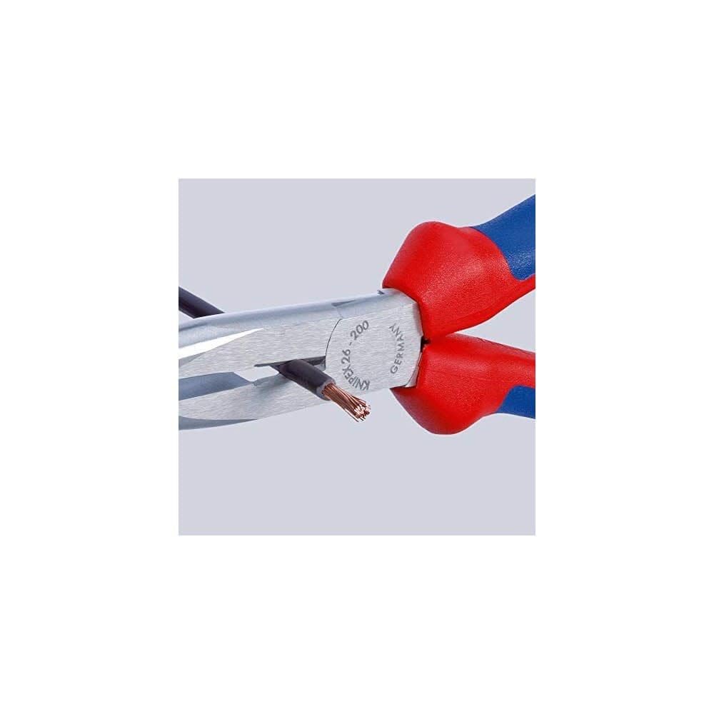 Knipex 2611200SBA 8-Inch Long Nose Pliers with Cutter