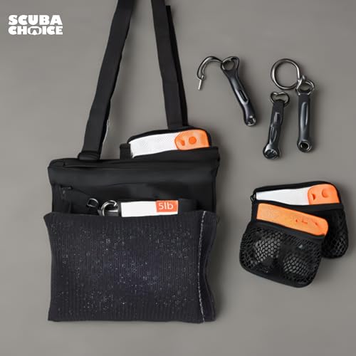 Scuba Choice Diving Soft Mesh Lead Shot Weight, 5lb (Made in USA), Black (SCLWS-05)