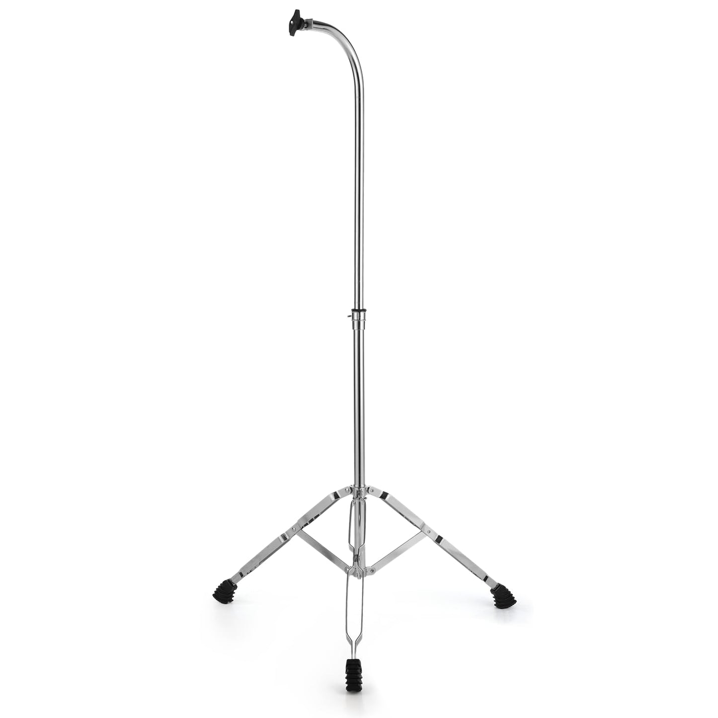 Tideme Stainless Steel Bar Chimes Tripod Stand, 24-44 Inch Height Adjustable Wind Chime Stand, Solid Stability Non-slip Rubber Feet, Foldable for Easy Storage