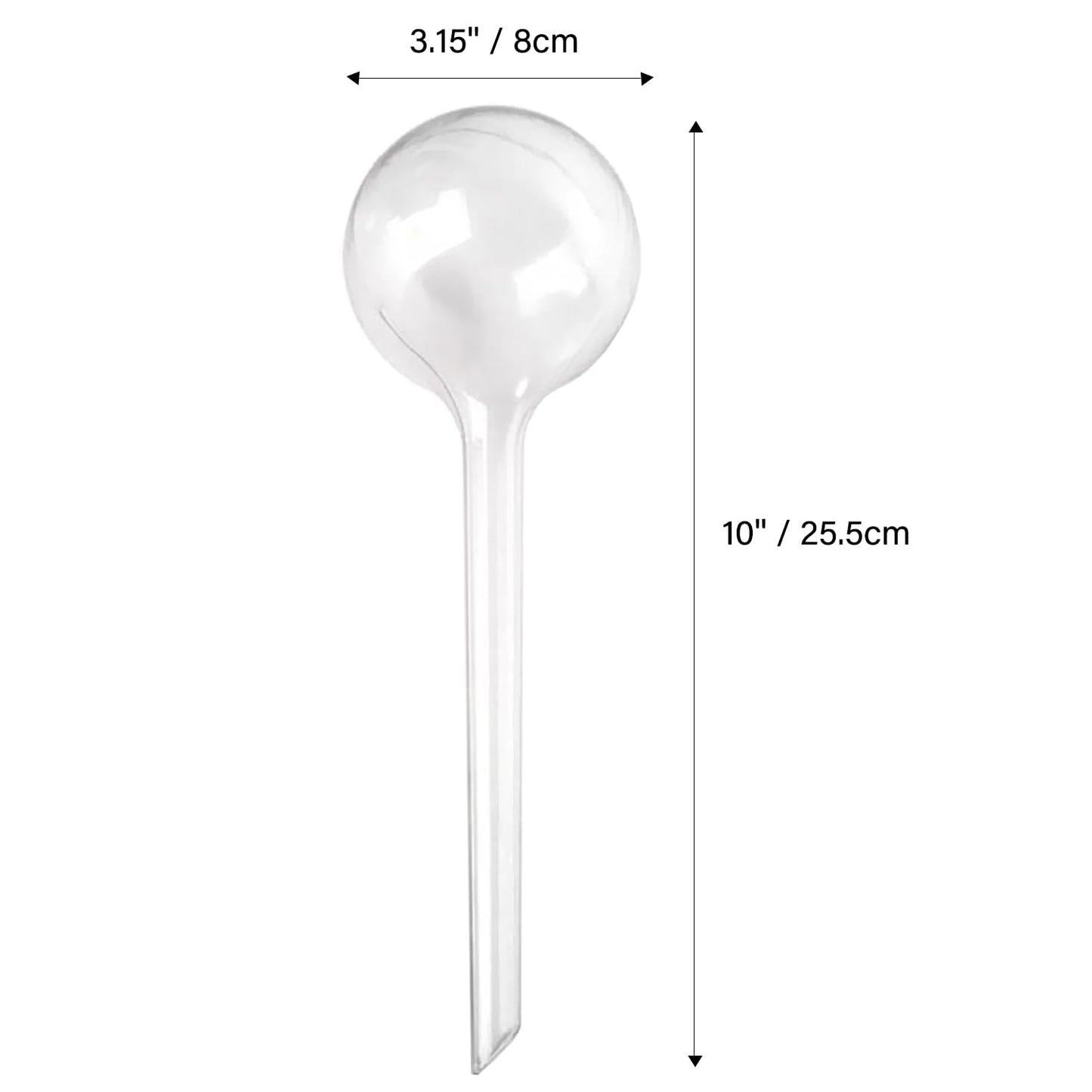 12Pcs Large Plant Watering Globes, Automatic Self-Watering Plastic Balls, Garden Water Device for Plants