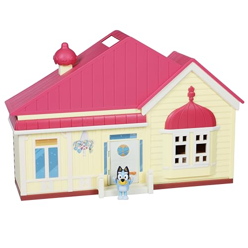 Bluey Family Home Playset with 2.5" poseable Figure