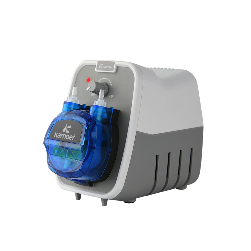 Kamoer KCPA600 24V peristaltic Pump high Flow Rate Liquid dosing Pump 180-520ml/min Adjustable,Norprene Tube 4mm ID x 7.2 mm OD