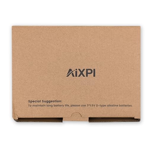 AIXPI Battery Operated Motion Sensor Outdoor Lights, 1500LM Wireless Flood Lights, IP65 Waterproof Security Lights, Motion Detector Lights for Outside, Yard, Garage 1Pack