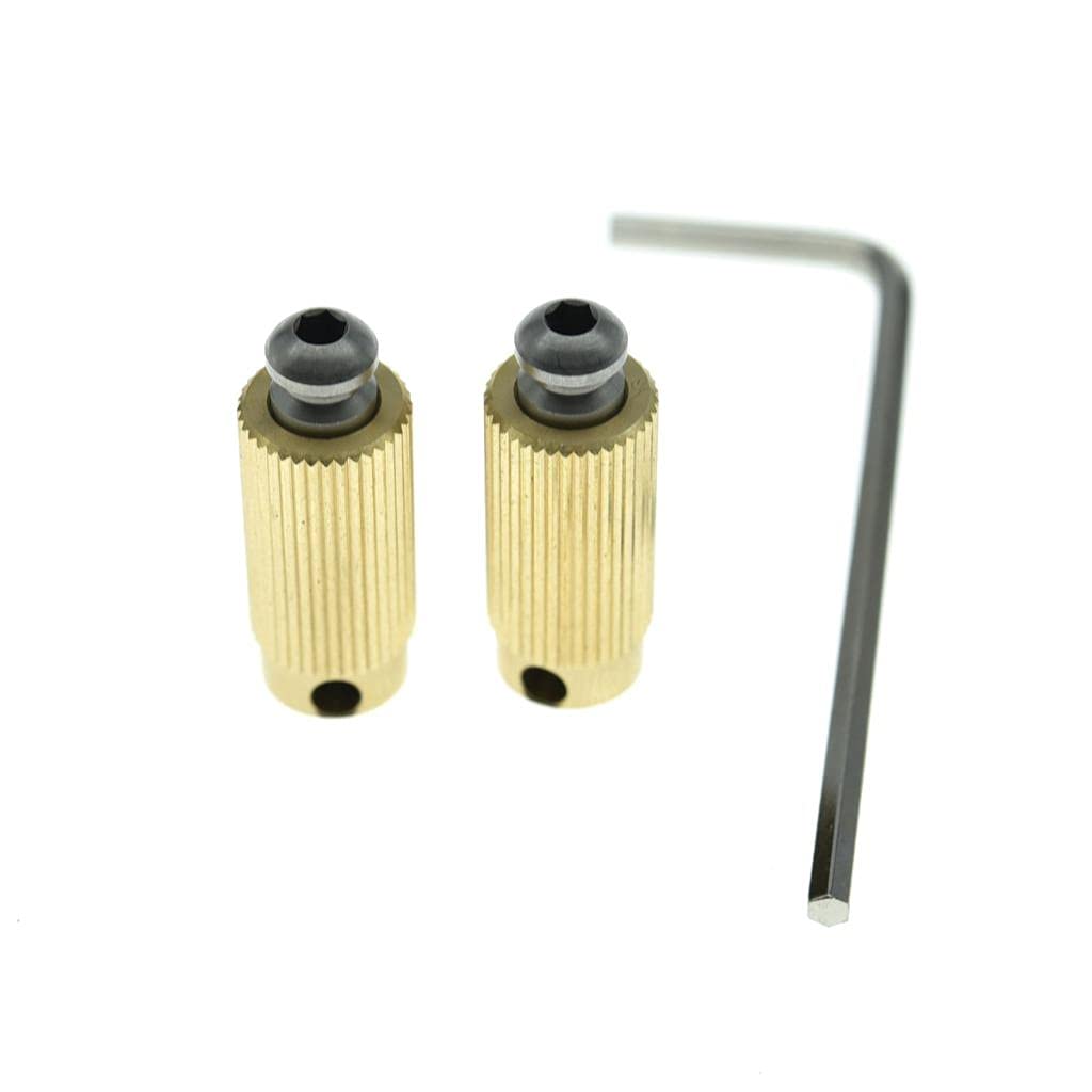 KAISH Steel and Brass Tremolo Bridge Studs & Anchors Bridge Posts for Gotoh FR Tremolo System 510TS