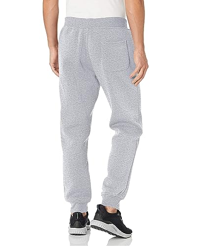 Southpole Men's Big-Tall Big and Tall Active Basic Jogger Fleece Pants, Heather Grey, 6X/B