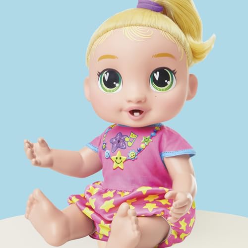 Baby Alive Baby Grows Up, LaLa GooGoo, Milestones and Baby's First Tooth, Interactive Doll for Girls and Boys Ages 3+