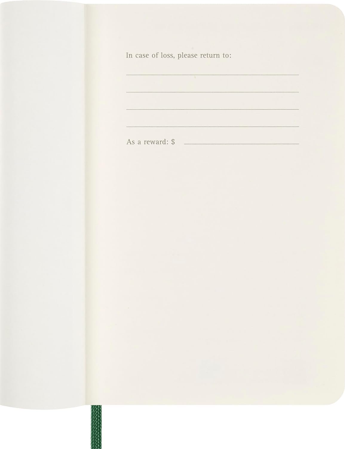 Moleskine Classic 12 Month 2025 Daily Planner, Soft Cover, Pocket (3.5" x 5.5"), Myrtle Green, 400 pages