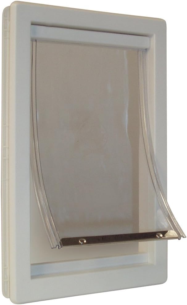 Perfect Pet Medium Pet Door with Telescoping Frame, 7-Inch by 11-Inch Opening