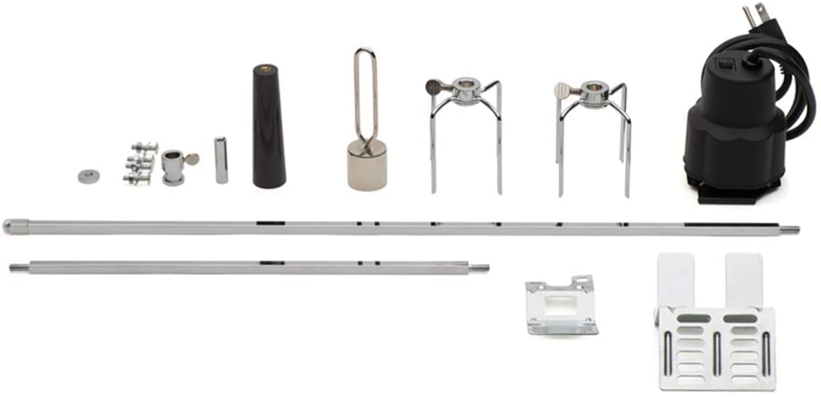 GrillSpot – Heavy Duty Rotisserie Kit for Gas Grills | Universal Fit | Premium Stainless-Steel Forks & Adjustable Spit Rod