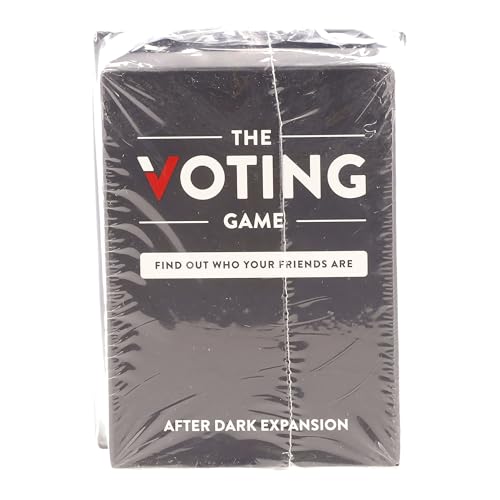 The Voting Game + After Dark Expansion Set - The Hilarious Adult Party Game About Finding Out Who Your Friends are - Perfect for College Students, Fun Parties & Board Games Night with Friends