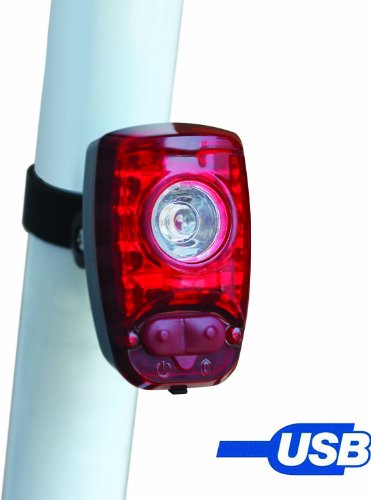 Cygolite Hotshot 2-Watt USB Rechargeable Taillight with USB Cable