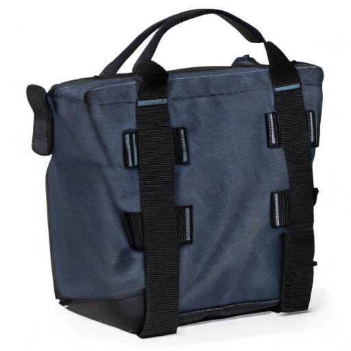 Burley Pet Trailer Pouch for Dog Bike Trailer, Midnight Marionberry, Black and Early Juniper