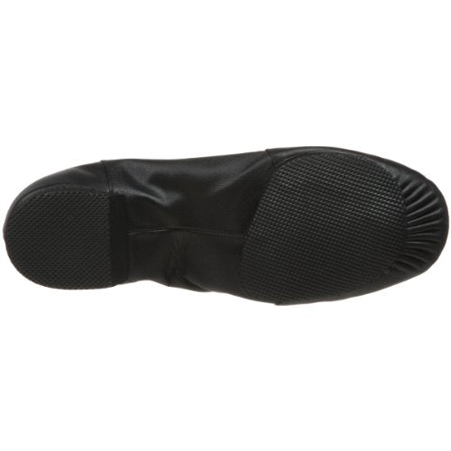 Bloch Dance Women's Jazzsoft Split Sole Leather Jazz Shoe, Black, 7.5