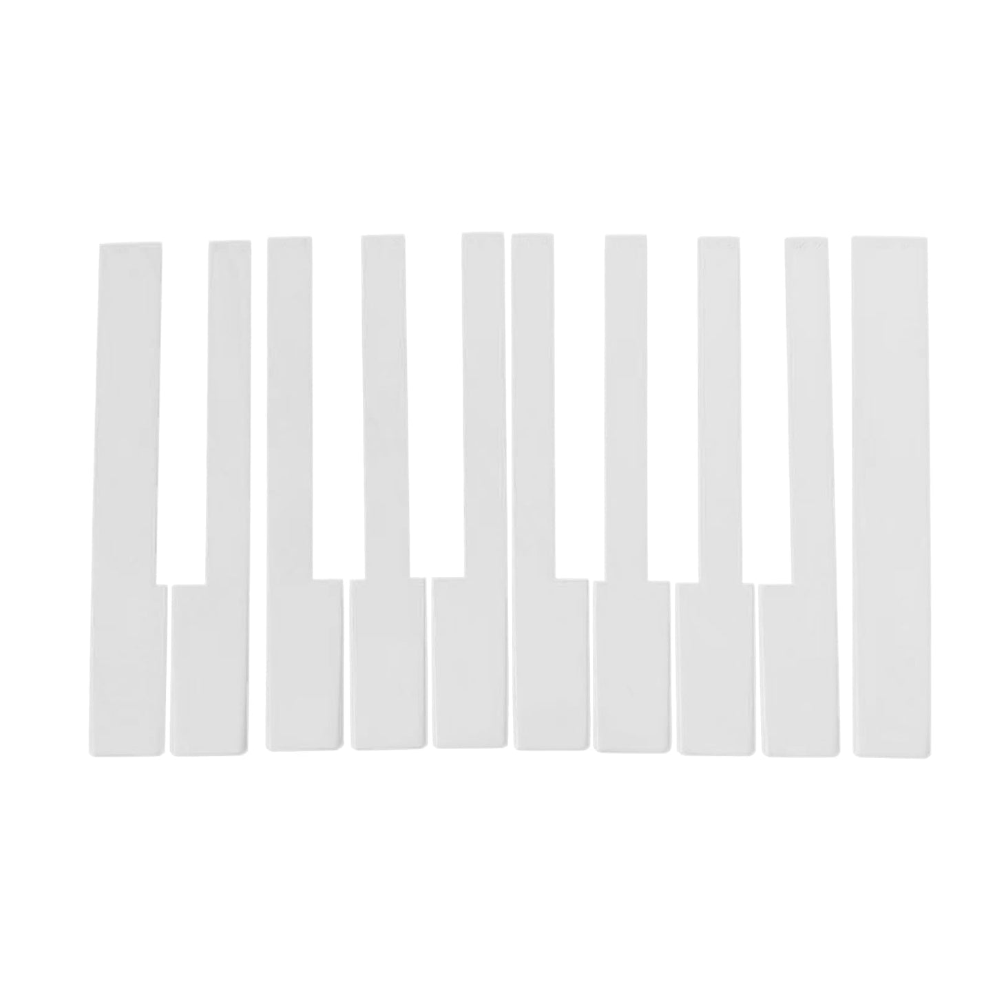 Piano Key Top Piano Accessories The White Keyboard Top Does Not Require Sanding For Easy Installation Of The Piano Key Replacement