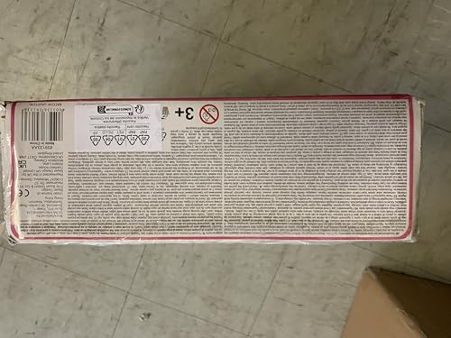 Bayer Design - Twin Dolls Pram Duo Grey Pink Butterfly - Double Stroller for Dolls, Sun Canopy, Security Belt - Dolls Up to 18” - Age 3+ - 39133AA