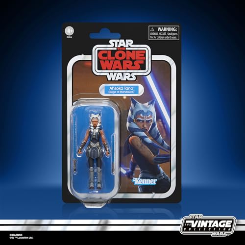 Star Wars The Vintage Collection Escape from Order 66, Star Wars: The Clone Wars, Ahsoka Tano & Droids 3.75 Inch Collectible Action Figure 4-Pack (Amazon Exclusive)