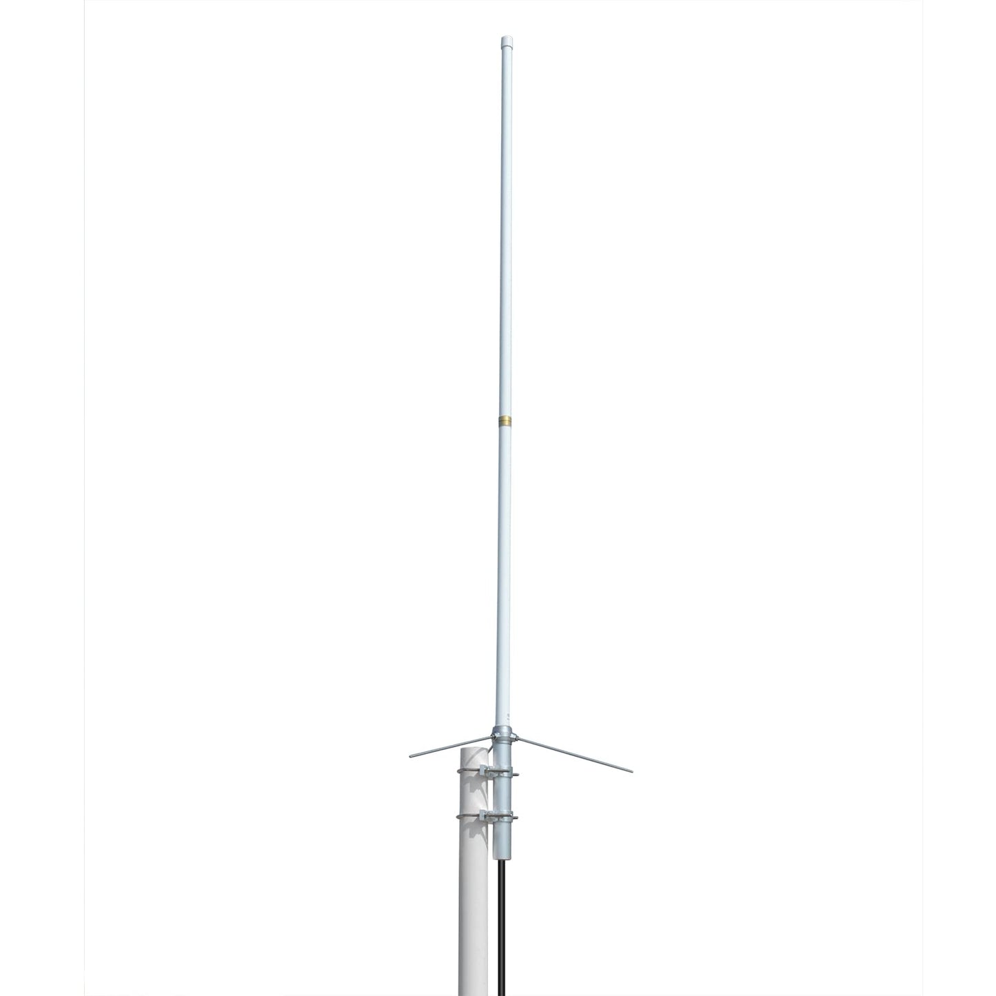 HYSHIKRA FB17UV Dual Band 2M/70CM Fiberglass 4.5/7.2dBi 66in. UHF-Female(SO239) Base Outdoor Roof Antenna with Bracket Mount for Kenwood Yaesu Motorola Icom Mobile Radio Transceiver