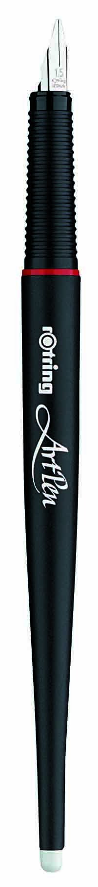 rOtring Art Lettering Pen, Medium Point, Black (S0205160)