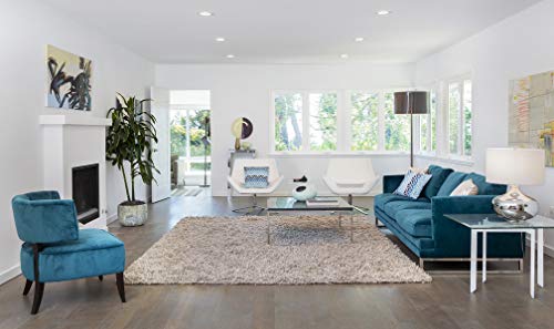 BAZZ Stak 4" Slim Recessed LED Light (4-Pack), 10W, 600 Lumens, 3000K Warm White, Dimmable, Matte White Finish, Airtight & Wet Location Rated, ETL & FCC Certified