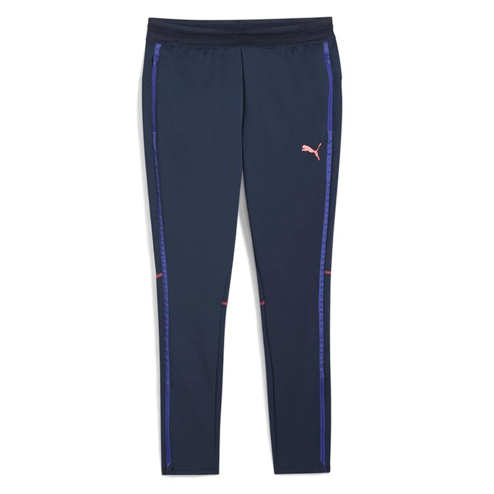 PUMA Women's Individualblaze Training Pants, Club Navy-Dark Amethyst Aw24, Medium