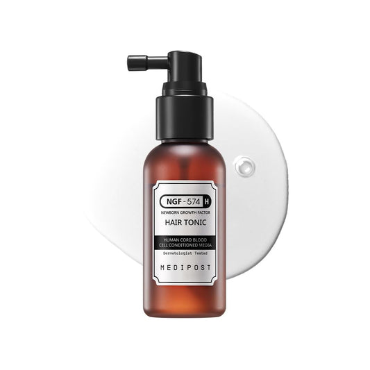 CELONIA NGF 574H Hair Tonic, Korean Primed Bio Stem Cell Hair And Scalp Treatment Serum For Hair Growth And healthy Scalp, Non Greasy Non Oily, Anti Hair Loss, Reduce Flaky Itch And Dry Scalp 50ml