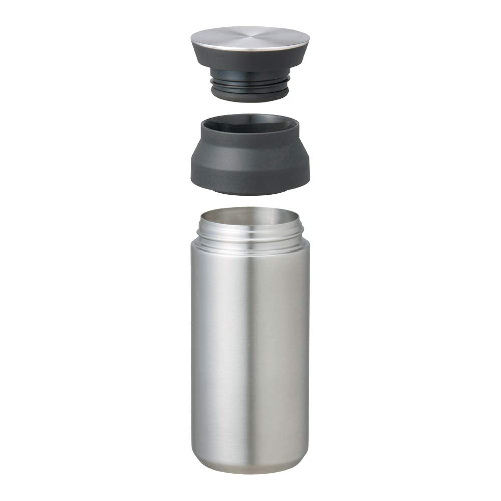 KINTO 20932 Travel Tumbler, 11.8 fl oz (350 ml), White, Double Wall Vacuum Construction, Heat and Cold Retention