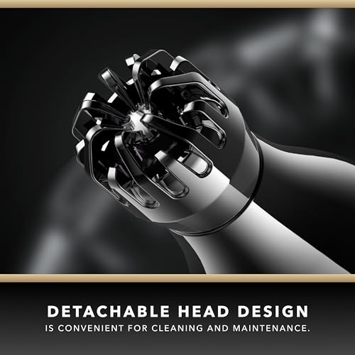 Blade & Stone™ NS502-DN Nose & Ear Trimmer | Graphene-X™ Blade | High-velocity Low-noise Motor | Patented Rotary Blade Design | Close, Skin-friendly, Tug-free Performance, Detachable Head - Dark Night