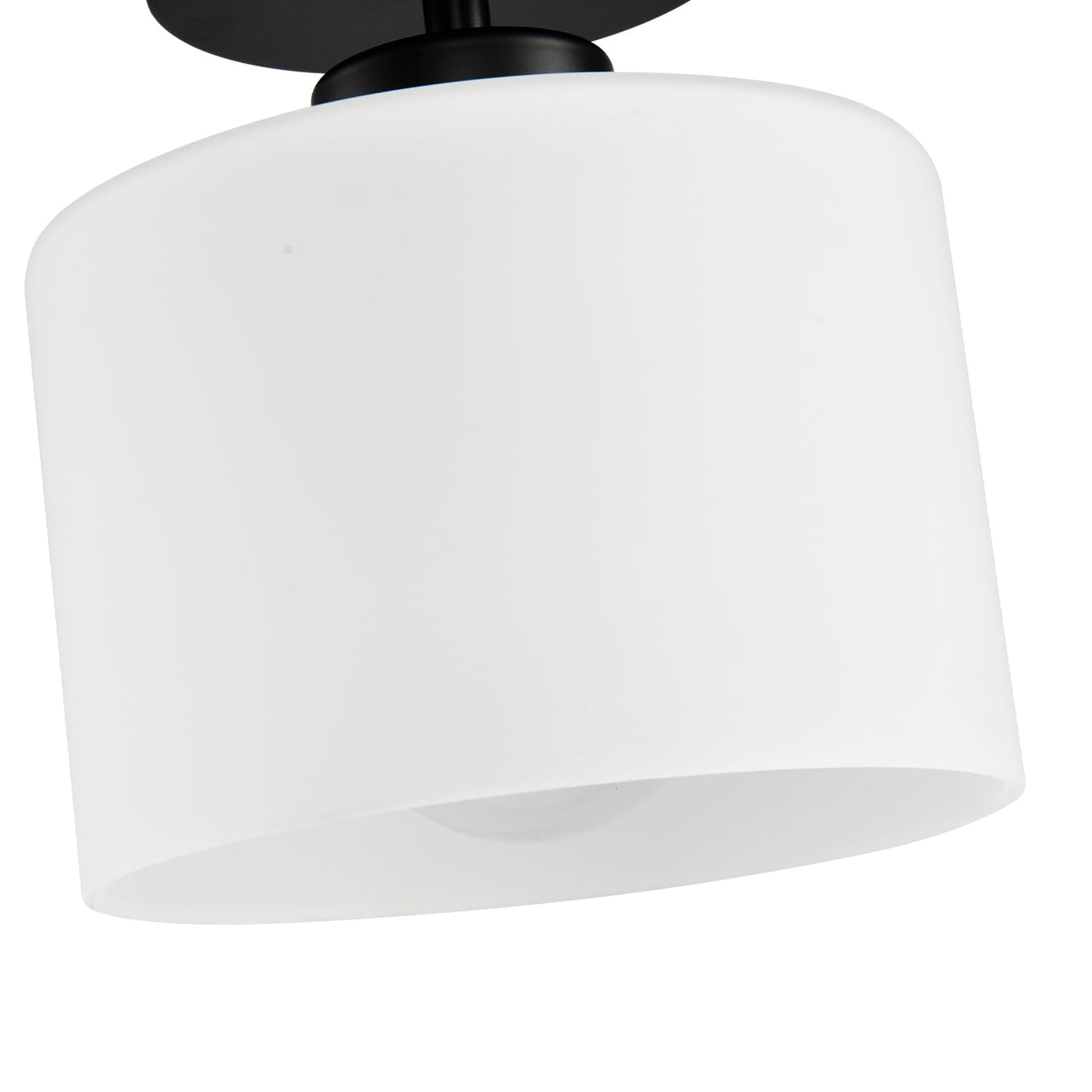 Semi Flush Mount Ceiling Light, Modern Kitchen Lighting Fixtures Ceiling, Rustic Ceiling Light Fixtures, Ceiling Lights with Glass Shade for Hallway Foyer Entryway Bedroom