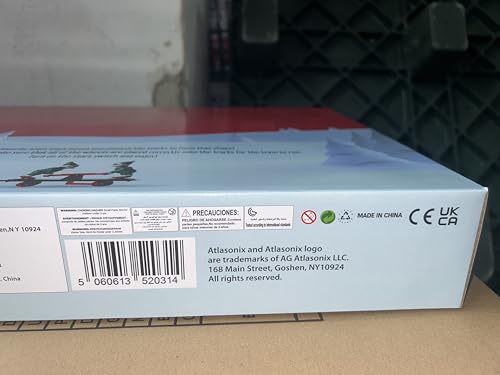 Christmas Train Set for Under The Tree with Lights, and Sounds - Holiday Train Around Christmas Tree w/Large Tracks | Electric Train Set with 160 Inches of Track and 2 Xmas Elves - Black