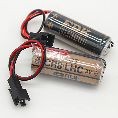 SHENYANG 10-Pack for Fuji FDK CR8.LHC 17450 3V Battery Memory Backup Power Source Meter Battery