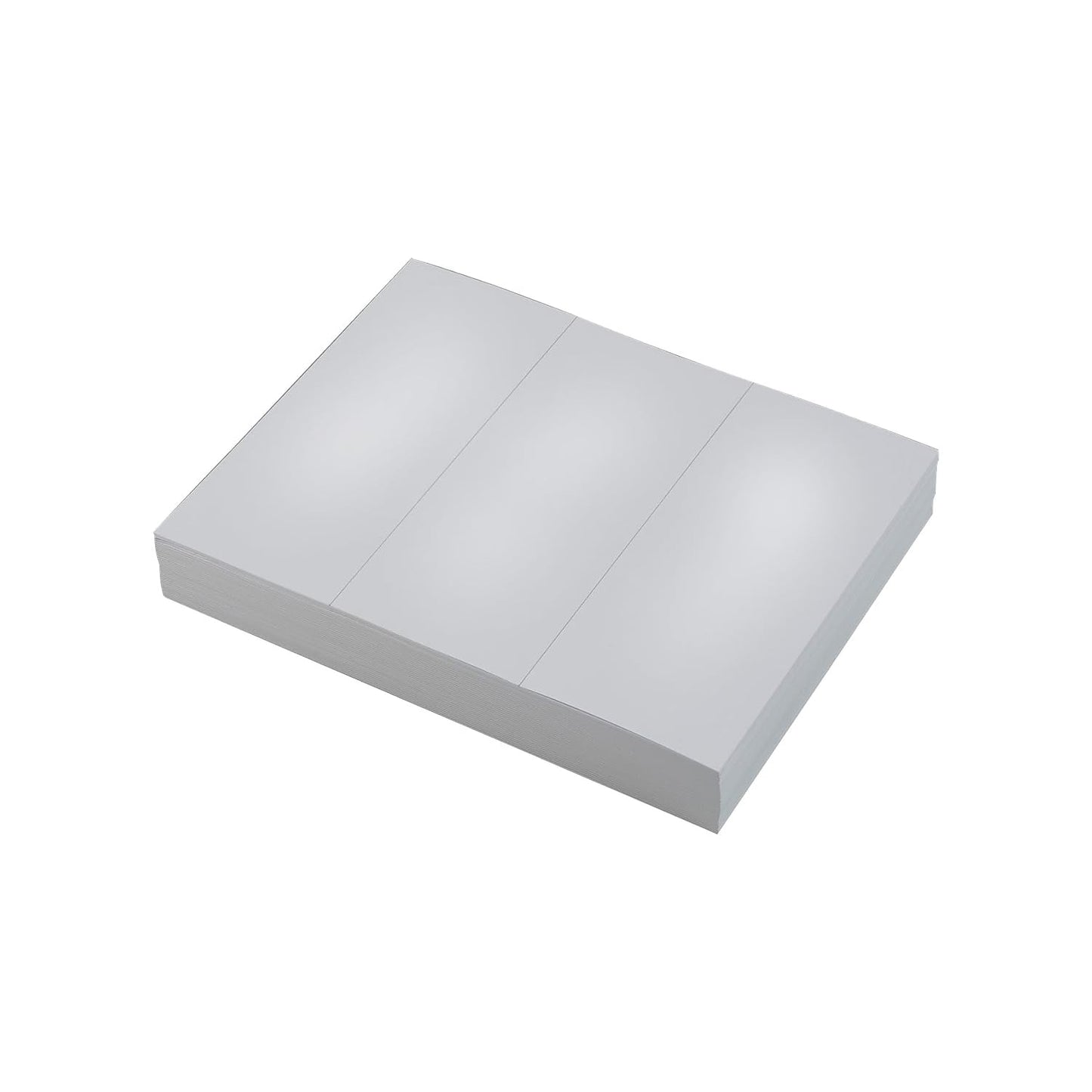 TOPS Laser Cut Sheet Paper, Perforated Every 3-2/3 Inches, 8.5 x 11 Inches, 20 Pound, 500 Sheets, White (5030)