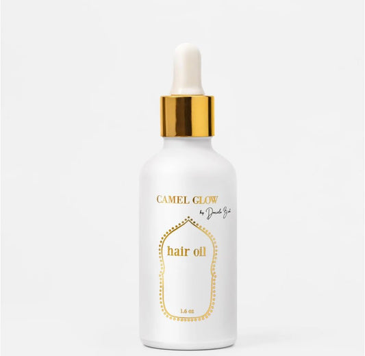 Camel Glow | Nourish & Shine Hair Oil | For Thicker Fuller Looking Hair | Strengthening & Nourishing | Sunnah Haircare
