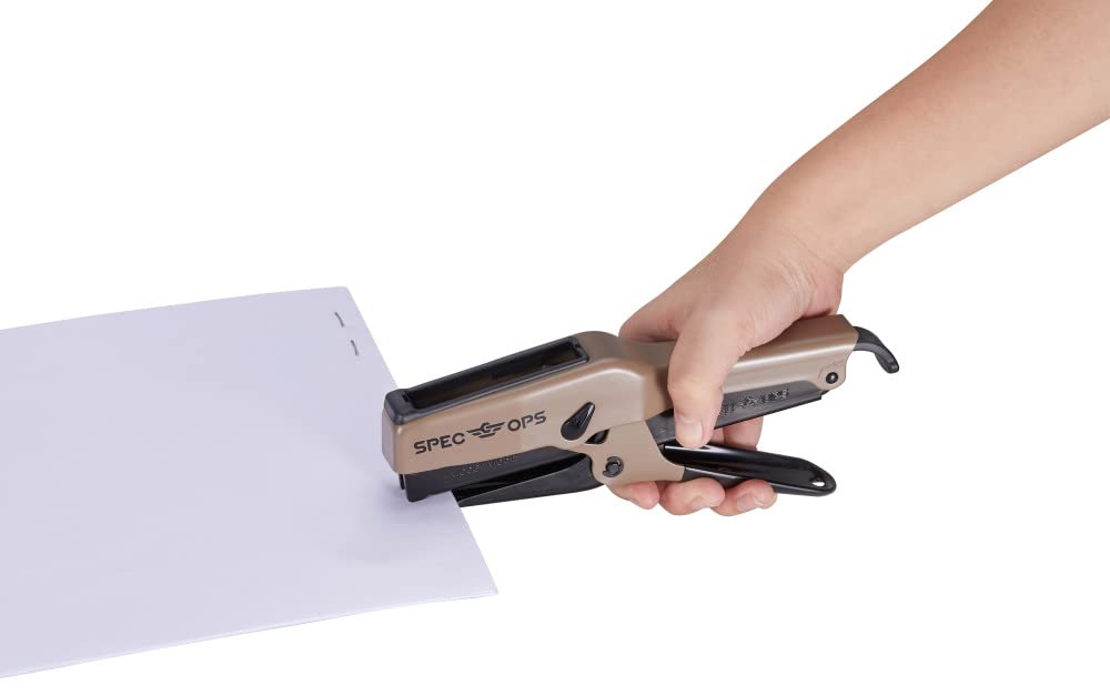 Spec Ops Tools Elite Duty Packaging Plier Stapler, 7/16 Crown, 1/4" - 3/8" Leg Length Staples