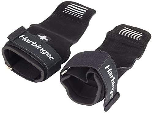 Harbinger Lifting Grips, Black, Large/X-Large