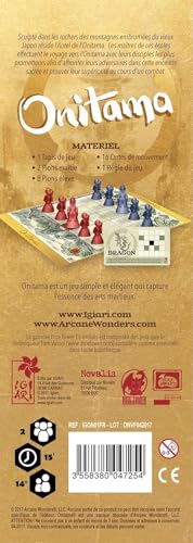 Arcane Wonders Onitama Strategy Game, standart