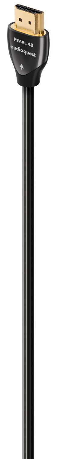 AudioQuest 1.5m Pearl 48 2.1 HDMI Cable - 8K/10K Ultra HD, Gaming, High-Speed, 48Gbps, HDR, eARC