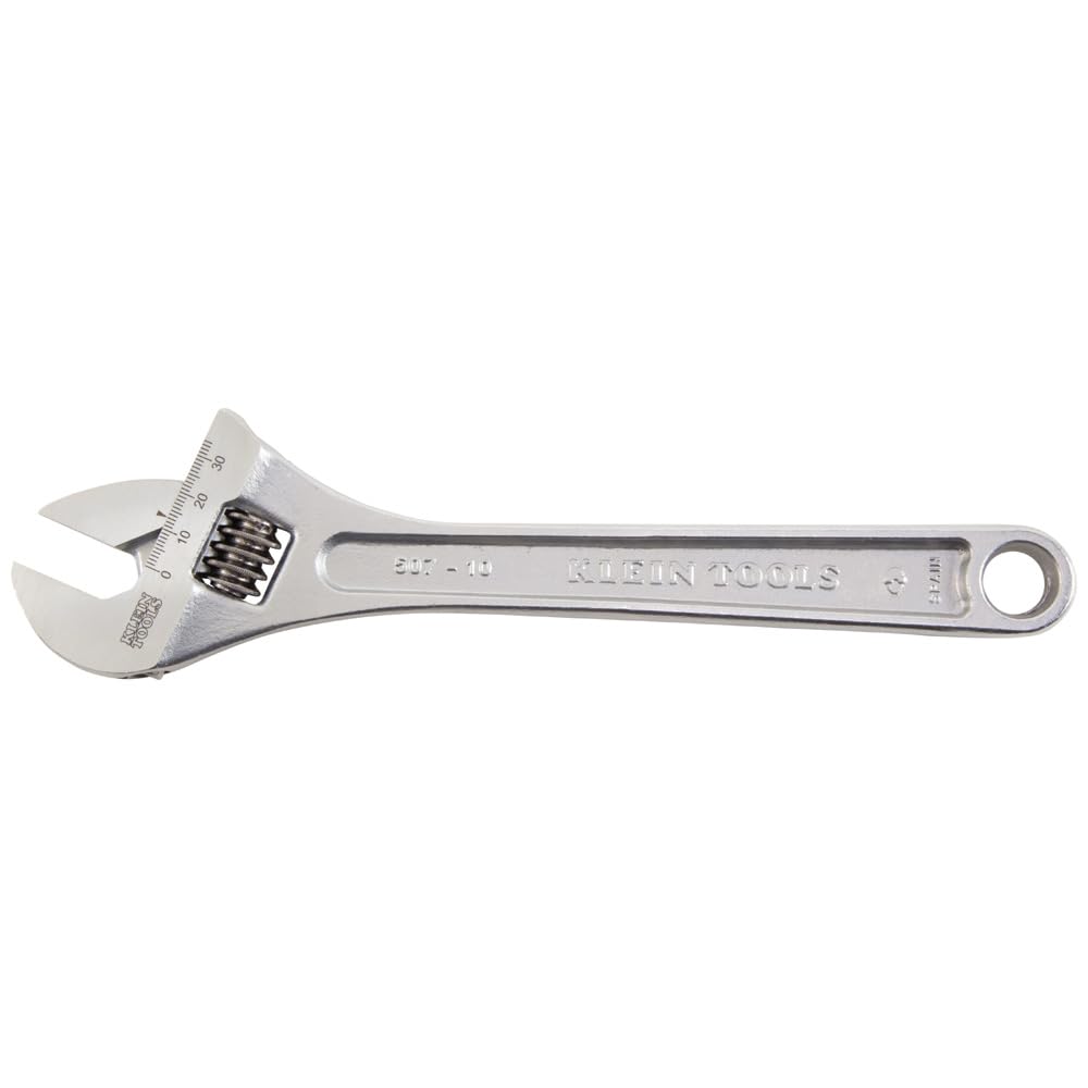 Klein Tools 507-10 10-Inch Extra-Capacity Adjustable Wrench