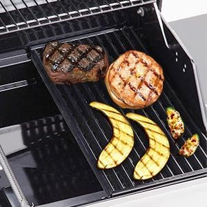 Hongso Grill Grates for Charbroil 2 Burner 463633316 463672416 463672016 463672019 463672419 463672216 Performance Tru Infrared Model, 17 Inch Porcelain Emitter Plates Replacement Part for G460-0500-1